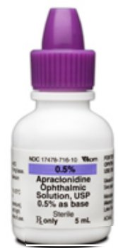 Picture of Apraclonidine HCl 0.5% Drops Dropper Bottle 5 mL17478071610