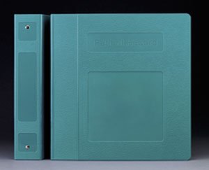 Picture of Binder Titan 3 Ring Light Blue 300 Sheets Side OpeningM90080R3