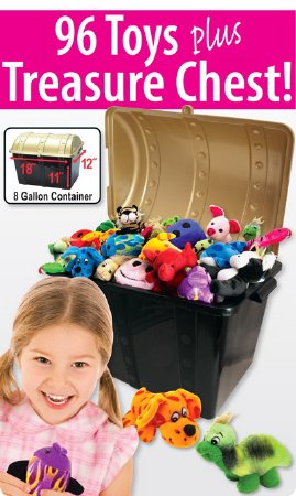 Picture of Kids Love Stickers® 96 per Unit Plush Dolls Toy Chest 11 X 12 X 18 InchPTC