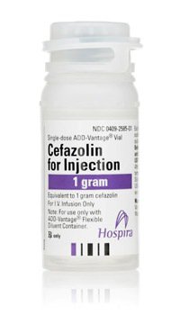 Picture of Cefazolin Sodium 1 Gram / 15 mL Injection Vial 15 mL00409258501
