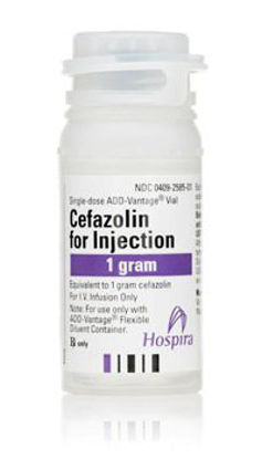 Picture of Cefazolin Sodium 1 Gram / 15 mL Injection Vial 15 mL00409258501