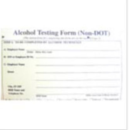 Picture of Testing Form Chematics® Also Screen Testing Form55602