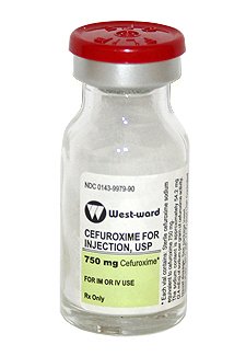 Picture of Cefuroxime Sodium 750 mg / 10 mL Injection Vial 10 mL00143997922