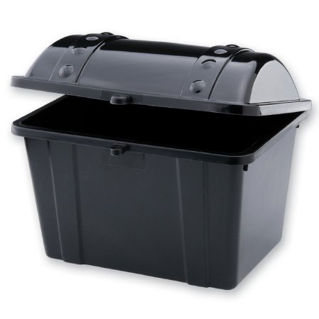 Picture of SmileMakers® 1 Each Small Plastic Treasure Chest Toy Chest 7.5 X 7.5 X 9.75 InchTCH1317