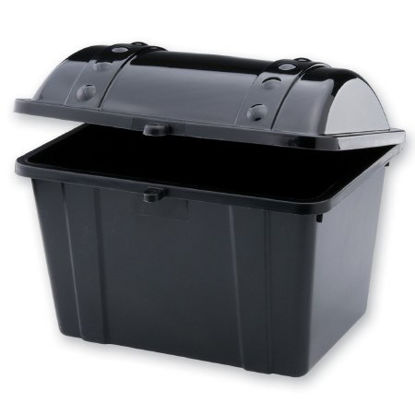 Picture of SmileMakers® 1 Each Small Plastic Treasure Chest Toy Chest 7.5 X 7.5 X 9.75 InchTCH1317