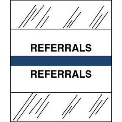 Picture of Index Tab 1/2 X 1-1/4 Inch Referrals54540
