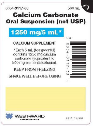 Picture of Antacid 500 mg Strength Oral Suspension 500 mL00054311763