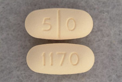 Picture of Naltrexone HCl 50 mg Tablet Bottle 100 Tablets00406117001