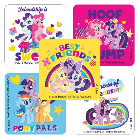 Picture of ValueStickers™ 250 per Unit My Little Pony Sticker 1.625 InchVST124P