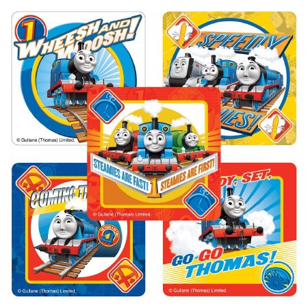 Picture of SmileMakers® 100 per Unit Go Go Thomas the Train Sticker 2.5 InchST705B