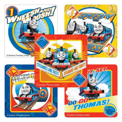 Picture of SmileMakers® 100 per Unit Go Go Thomas the Train Sticker 2.5 InchST705B