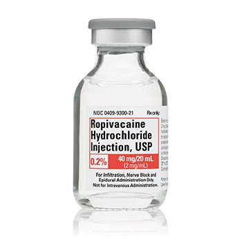 Picture of Ropivacaine HCl, Preservative Free Injection Single Dose Vial 20 mL00409930020