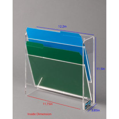 Picture of File Holder 11-1/2 x 11-3/4 X 12-1/5 ClearVRTFILE2