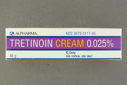 Picture of Tretinoin 0.025% Cream Tube 20 Gram00472011720