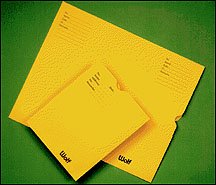 Picture of X-Ray Film Filing Envelope Gold 10 X 12 Inch15113