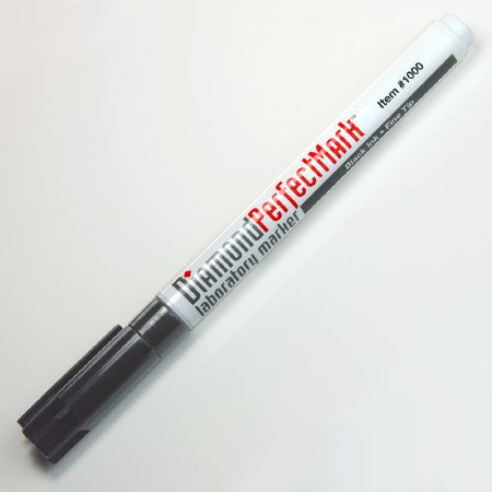Picture of Permanent Marker Diamond PerfectMark™ Black Ink Cap1000