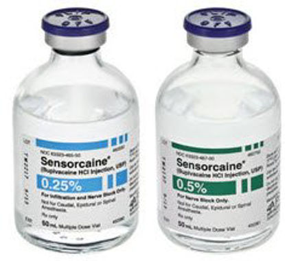 Picture of Sensorcaine® - MPF with Epinephrine Bupivacaine HCl / Epinephrine, Preservative Free 0.25% - 1:200,000 Injection Single Dose Vial 10 mL63323046817