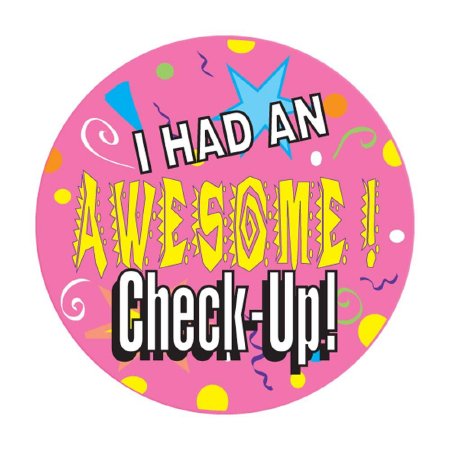 Picture of pdc® 250 per Unit I Had An Awesome Check Up Sticker59708863