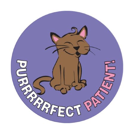 Picture of pdc® 250 per Unit Purrrrfect Patient Sticker59708872