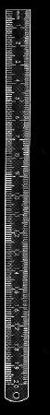 Picture of Ruler Stainless Steel 12 Inch / 30 cmBR02-34030