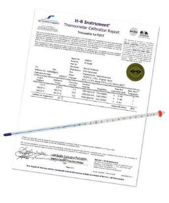 Picture of Liquid-in-Glass Thermometer Durac® Plus™ Celsius -100° to +50°C Partial Immersion Does Not Require Power13201520