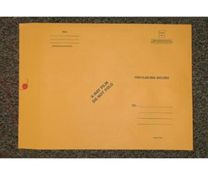 Picture of X-Ray Film Mailing Envelope Gold 10 X 12 InchF8ACL037