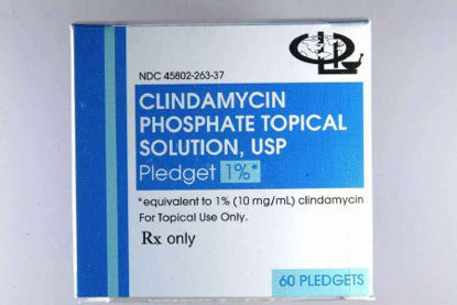 Picture of Clindamycin Phosphate 1% Pledget Carton 60 Pledgets45802026337