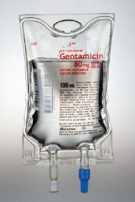 Picture of Gentamicin / Sodium Chloride, Isotonic 80 mg Solution Flexible Bag 100 mL2B0862