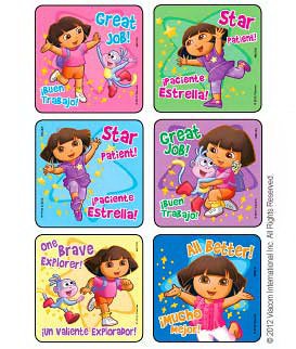 Picture of Disney® 75 per Unit Dora - Super Star Patient StickerM2193