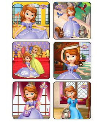 Picture of Disney® 75 per Unit Sofia the First Disney Princess Sticker1518