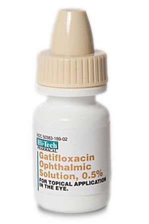 Picture of Gatifloxacin 0.5% Drops Dropper Bottle 2.5 mL50383018902