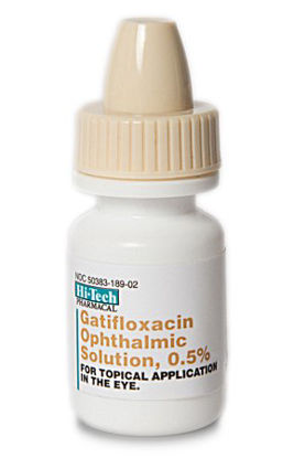 Picture of Gatifloxacin 0.5% Drops Dropper Bottle 2.5 mL50383018902
