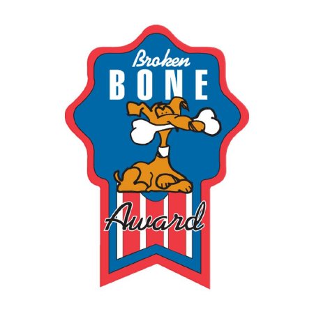 Picture of pdc® 250 per Unit Broken Bone Award Sticker59708901