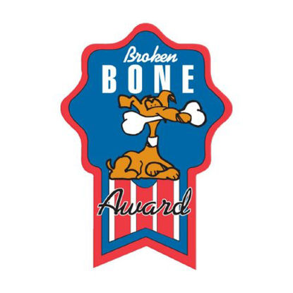 Picture of pdc® 250 per Unit Broken Bone Award Sticker59708901