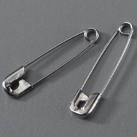 Picture of Safety Pin Number 2 Steel Sterile96-1667