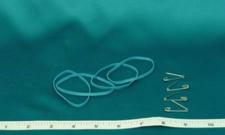Picture of Biosel® Elastic Bands 1/16 X 2-1/2 Inch Sterile Number 3314204/100