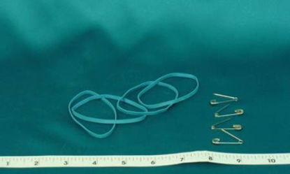 Picture of Biosel® Elastic Bands 1/16 X 2-1/2 Inch Sterile Number 3314204/100