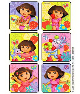 Picture of Disney® 75 per Unit Dora Sweet Strawberry Scratch n Sniff Sticker3999