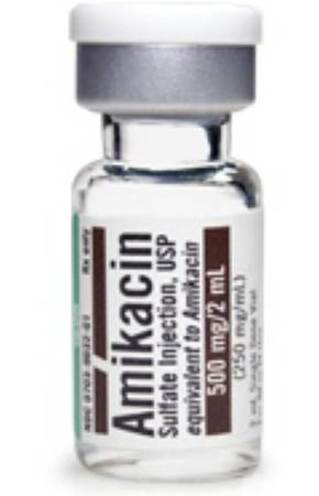 Picture of Amikacin Sulfate 250 mg / mL Injection Single Dose Vial 2 mL00703903203