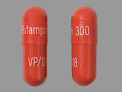 Picture of Rifampin 300 mg Capsule Bottle 60 Capsules61748001860