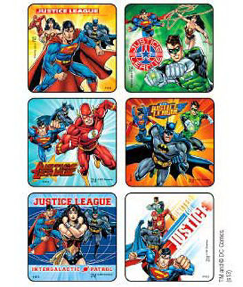 Picture of Disney® 75 per Unit Justice League Sticker1512P