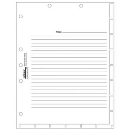 Picture of Divider Sheet 8-1/2 X 11 Inch Medical Chart54520