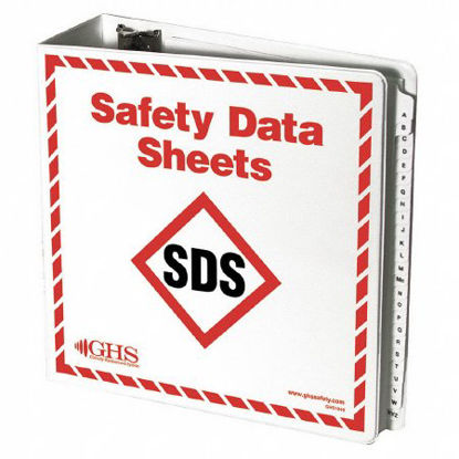 Picture of SDS Binder Black / Red 600 Sheets41G465
