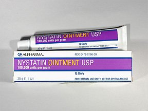 Picture of Nystatin 100,000 U / Gram Ointment Tube 30 Gram00472016630
