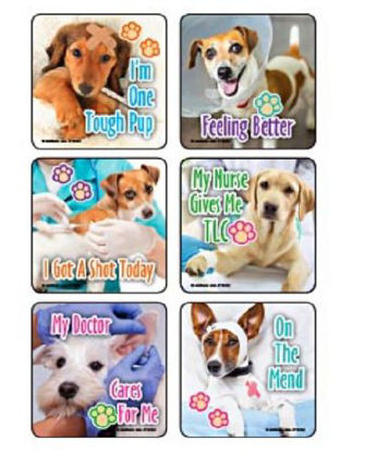 Picture of Kids Love Stickers® 75 per Unit TLC Pups Assorted StickerM2222P