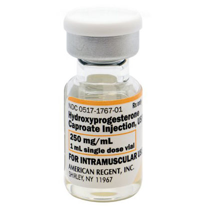 Picture of Hydroxyprogesterone Caproate 250 mg / mL Injection Single Dose Vial 1 mL00517176701