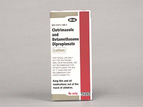 Picture of Clotrimazole / Betamethasone Dipropionate 1% - 0.05% Lotion Bottle 30 mL51672130803