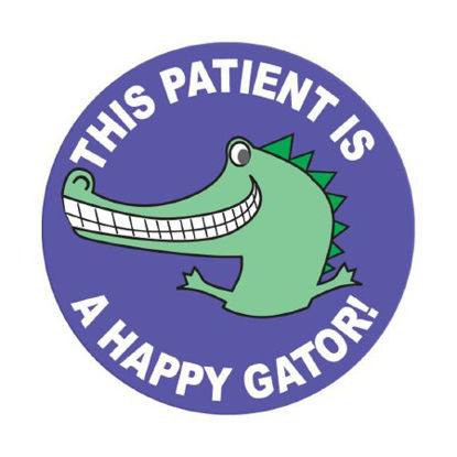 Picture of pdc® 250 per Unit This Patient is a Happy Gator Sticker59708855