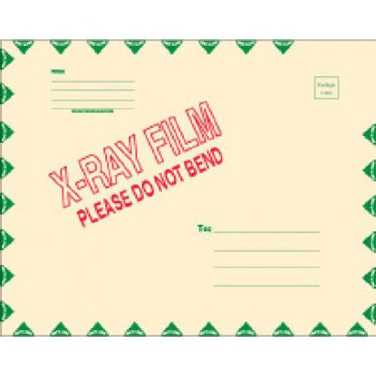 Picture of X-Ray Film Envelope White / Green Diamond 15 X 18 InchFMSS01