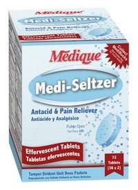 Picture of Antacid Medi-Seltzer® 1000 mg - 325 mg - 1916 mg Strength Effervescent Tablet 36 per Box13520
